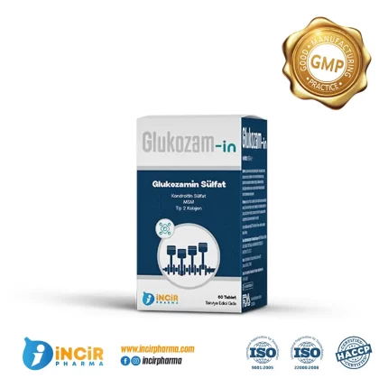 Glukozam-in Kolajen Tablet, incir pharma, incir farma,